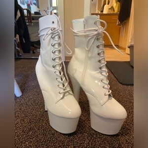 6” White Pleasers 10